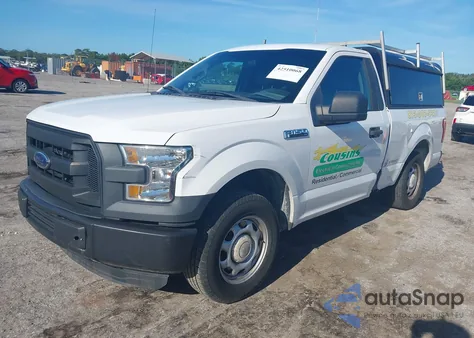 2016 Ford F-150 Xl из США, поврежденный, VIN 1FTMF1C81GKF76556